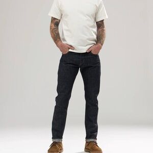 Shockoe Atelier Slim Kojima Men’s Indigo Denim Jeans